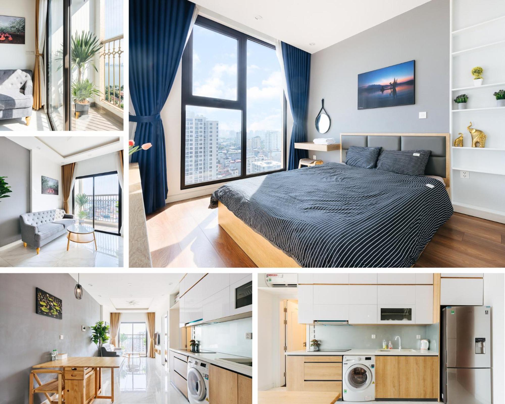 Muse Hanoi Lake View Luxury Apartment - D' Eldorado Room photo
