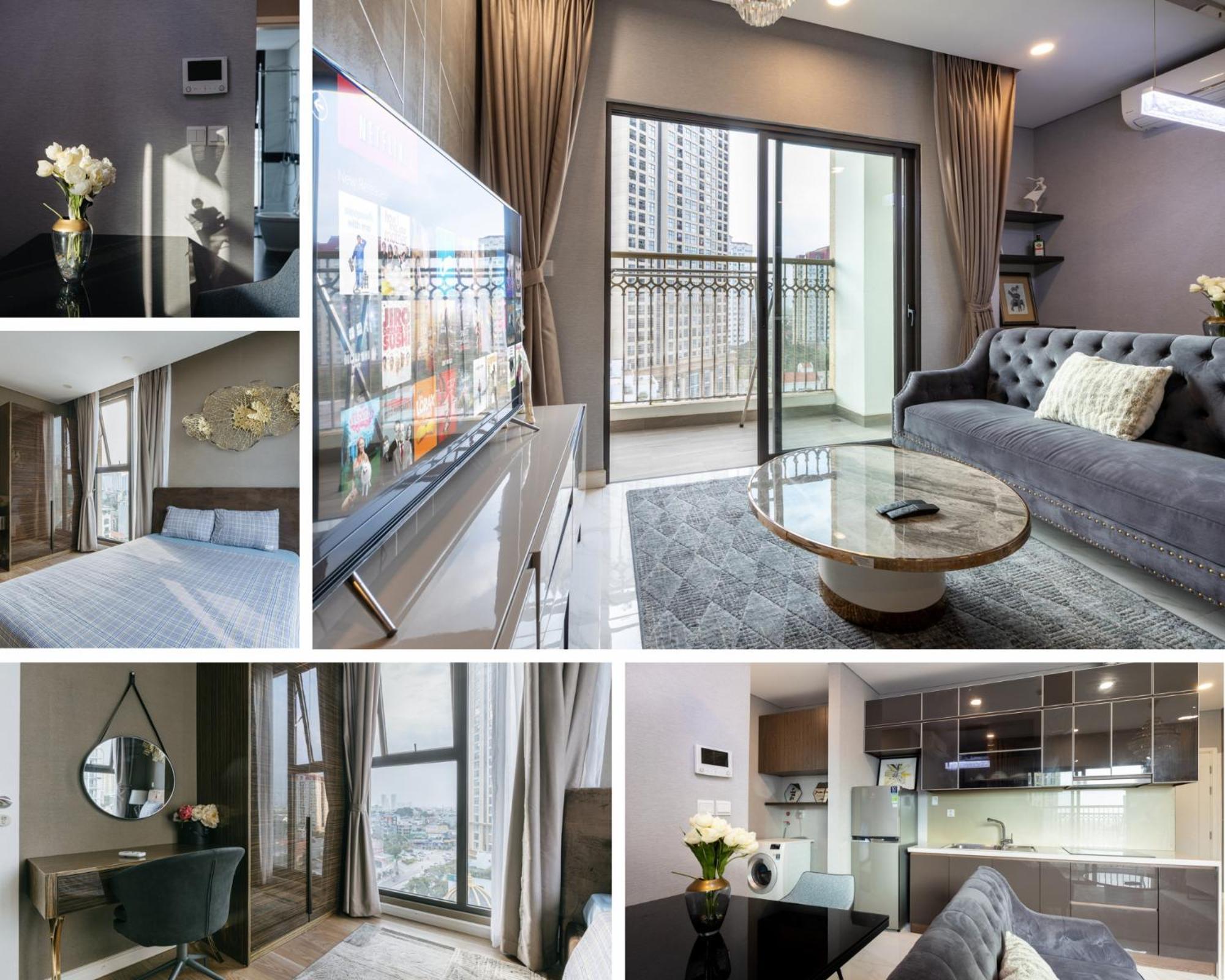 Muse Hanoi Lake View Luxury Apartment - D' Eldorado Room photo